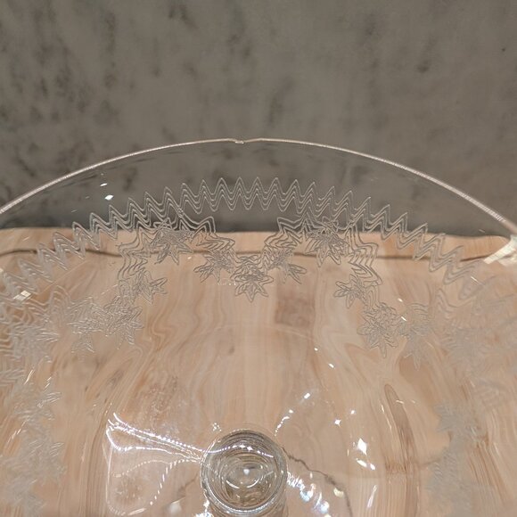 Vintage cocktail glass, champagne glass with design - Picture 5 of 9